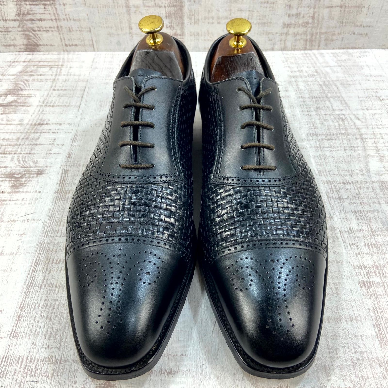 Crockett&Jones クロケット&ジョーンズ 9858 メッシュ ストレート