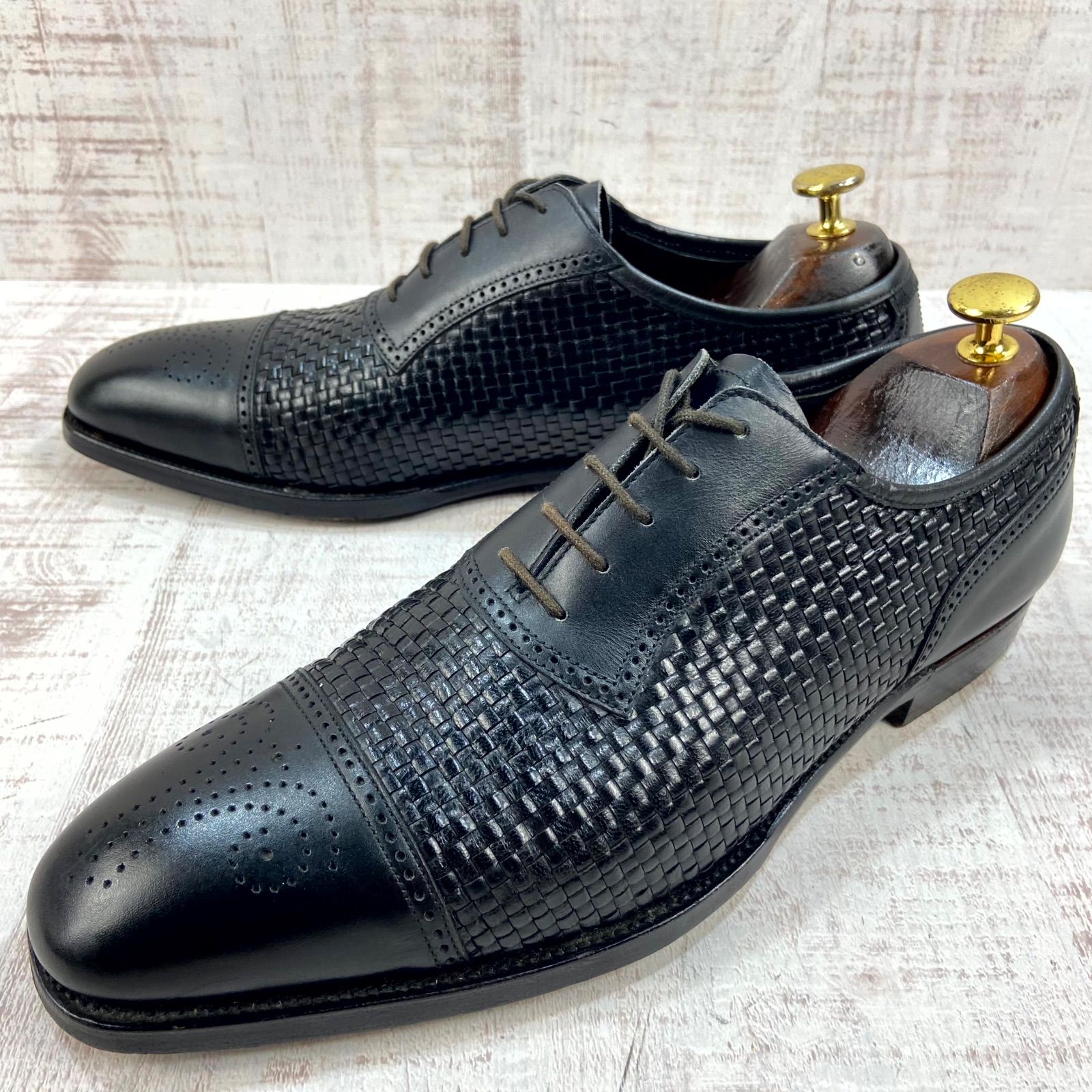 Crockett&Jones クロケット&ジョーンズ 9858 メッシュ ストレート