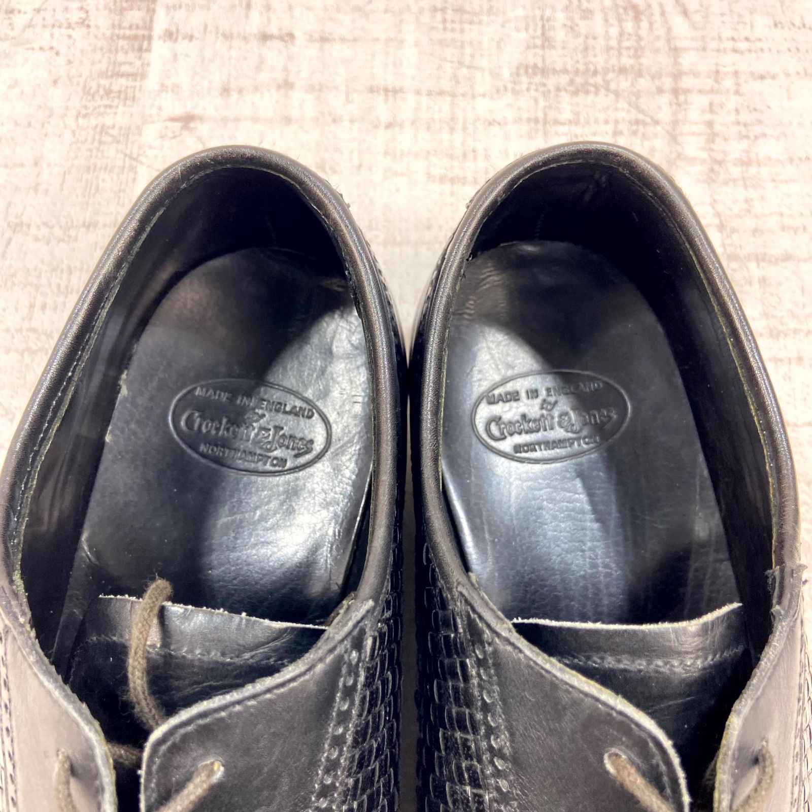 Crockett&Jones クロケット&ジョーンズ 9858 メッシュ ストレート