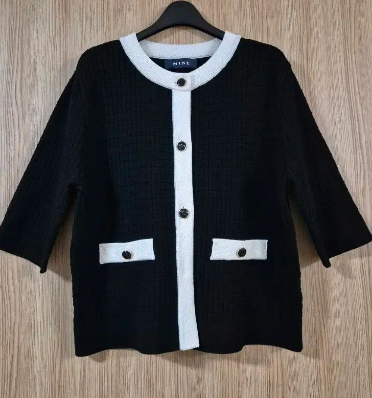 25年 The HANDSOME MINE 麻編みカーディガン 90