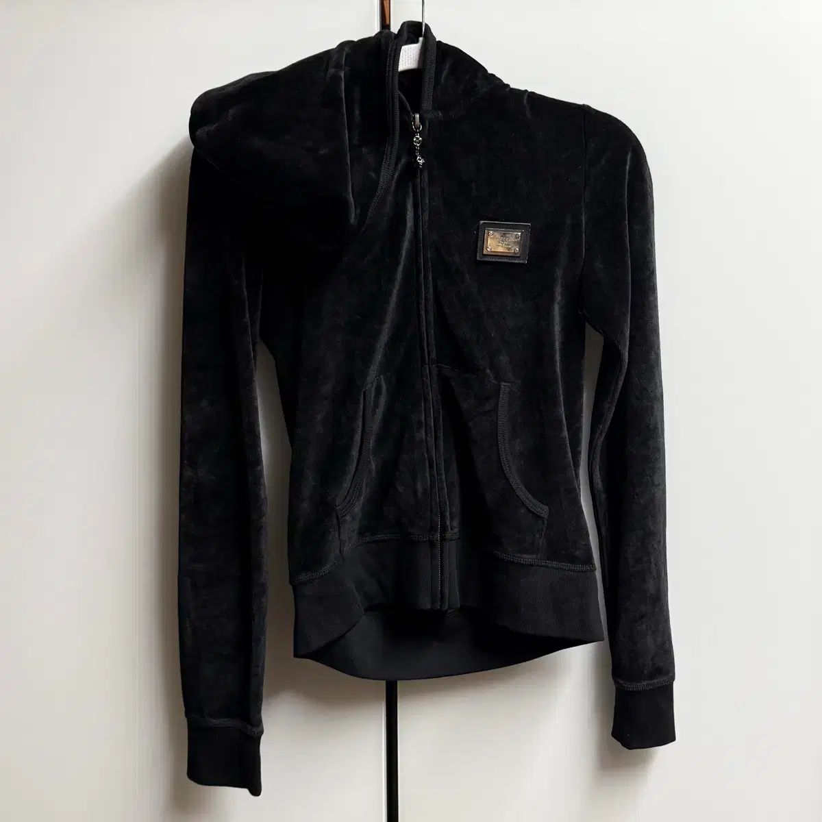 PHILIPP PLEIN(フィリッププレイン) Y2K ツアーベルベット WHO ジップアップ S