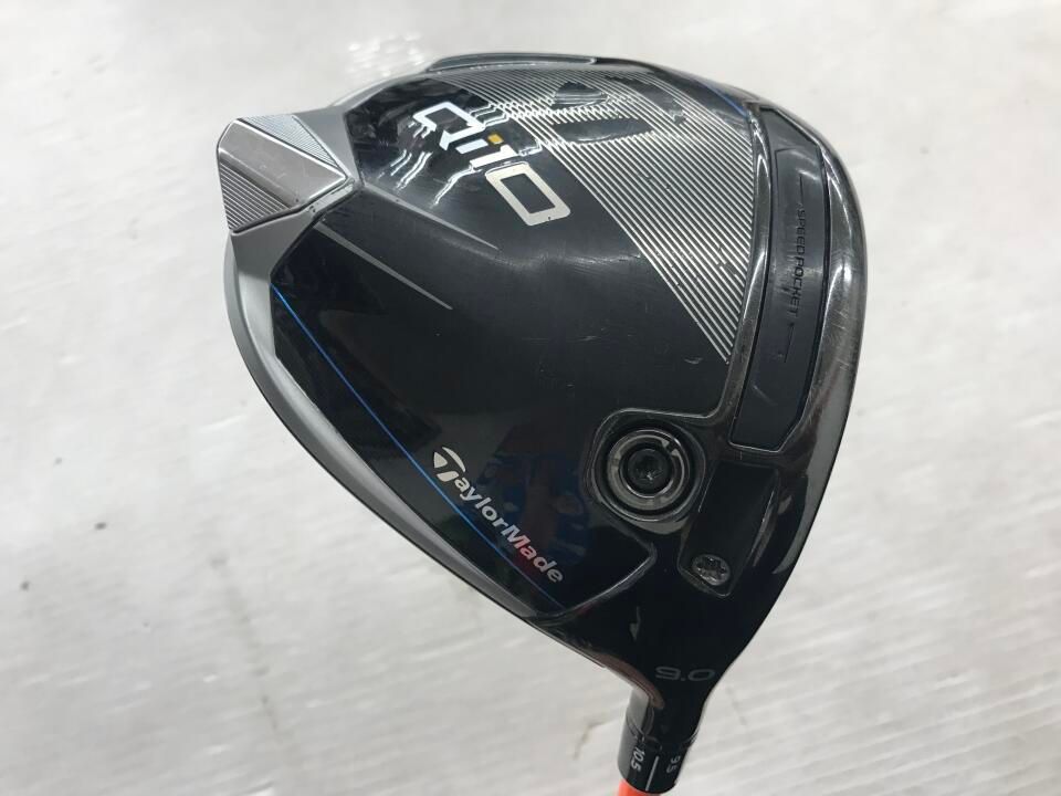 テーラーメイド　Qi10　9.0度　ATTAS 5GoGo 6　Sフレックス　ドライバー　中古【最短即日発送】