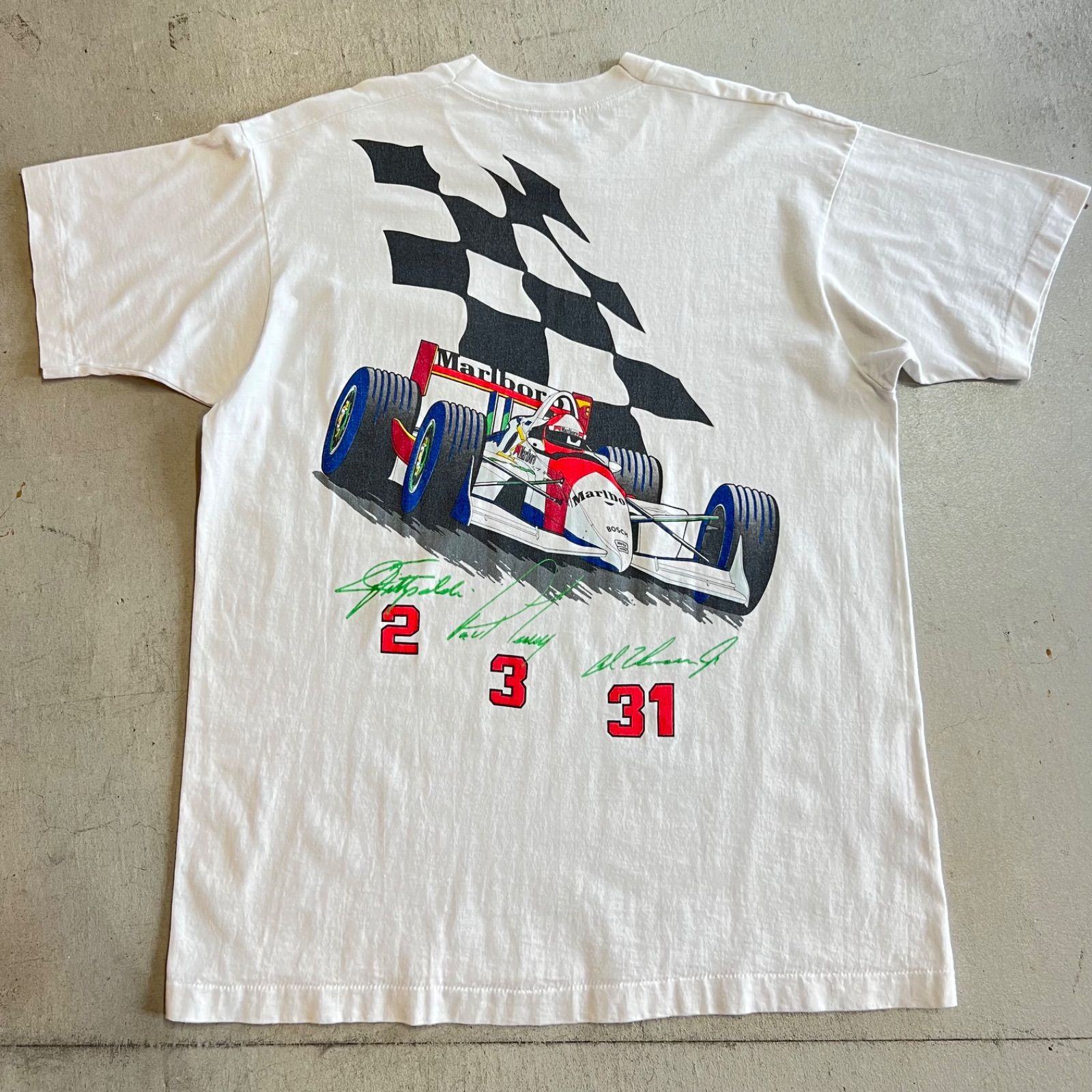 Marlboro 1994年 F1 レーシング ポケットマルボロTシャツ
