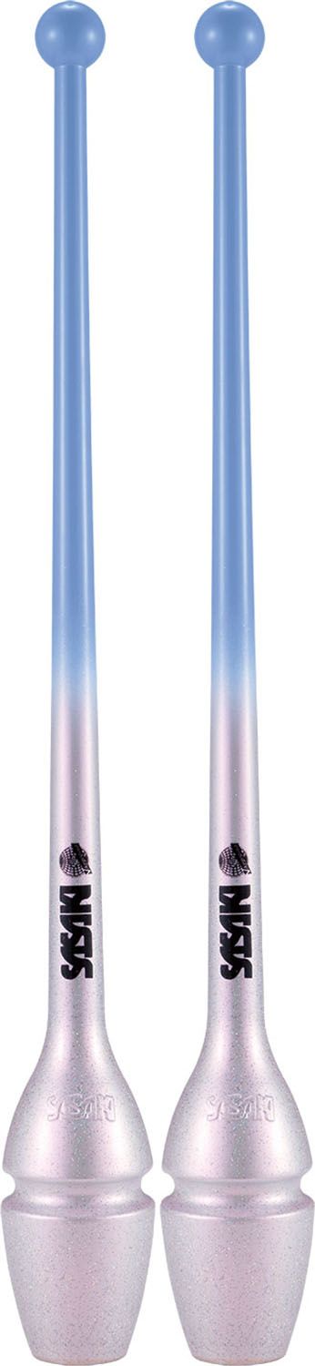 新体操・器械体操 ササキ SASAKI 新体操 グラデーションラバークラブ F.I.G.認定品 M-34GH-F 44cm ジョイントホール加工 こん棒 手具 部活 練習 トレーニング 大会 発表会 新入部員 M34GHF BRRGMB ブライトレッド×ジェ
