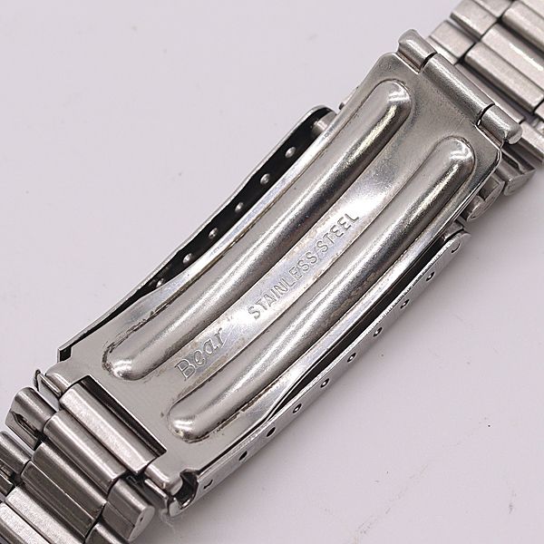 タグホイヤー 純正ベルト/ブレス シルバーカラー 18mm用 メンズ