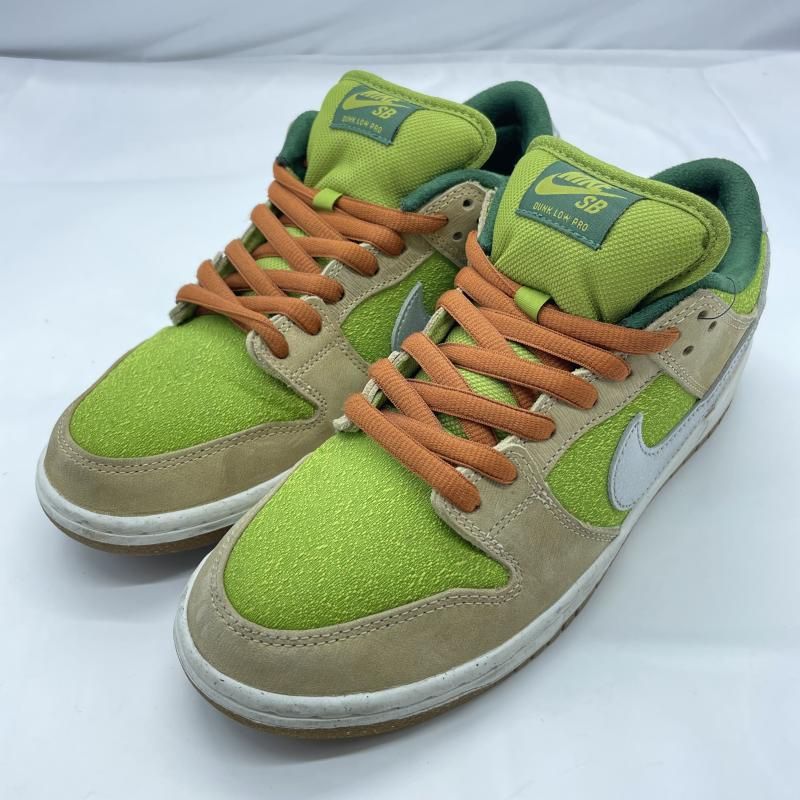 【中古】NIKE SB DUNK LOW ESCARGOT サイズ27.5cm FQ7585-200 グリーン [19]