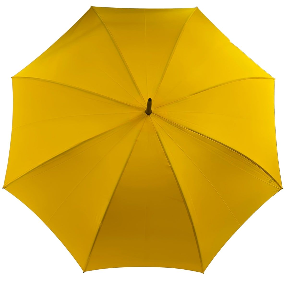 FOX UMBRELLAS(フォックスアンブレラ) 傘美品 - イエロー×ダークブラウン イヌ