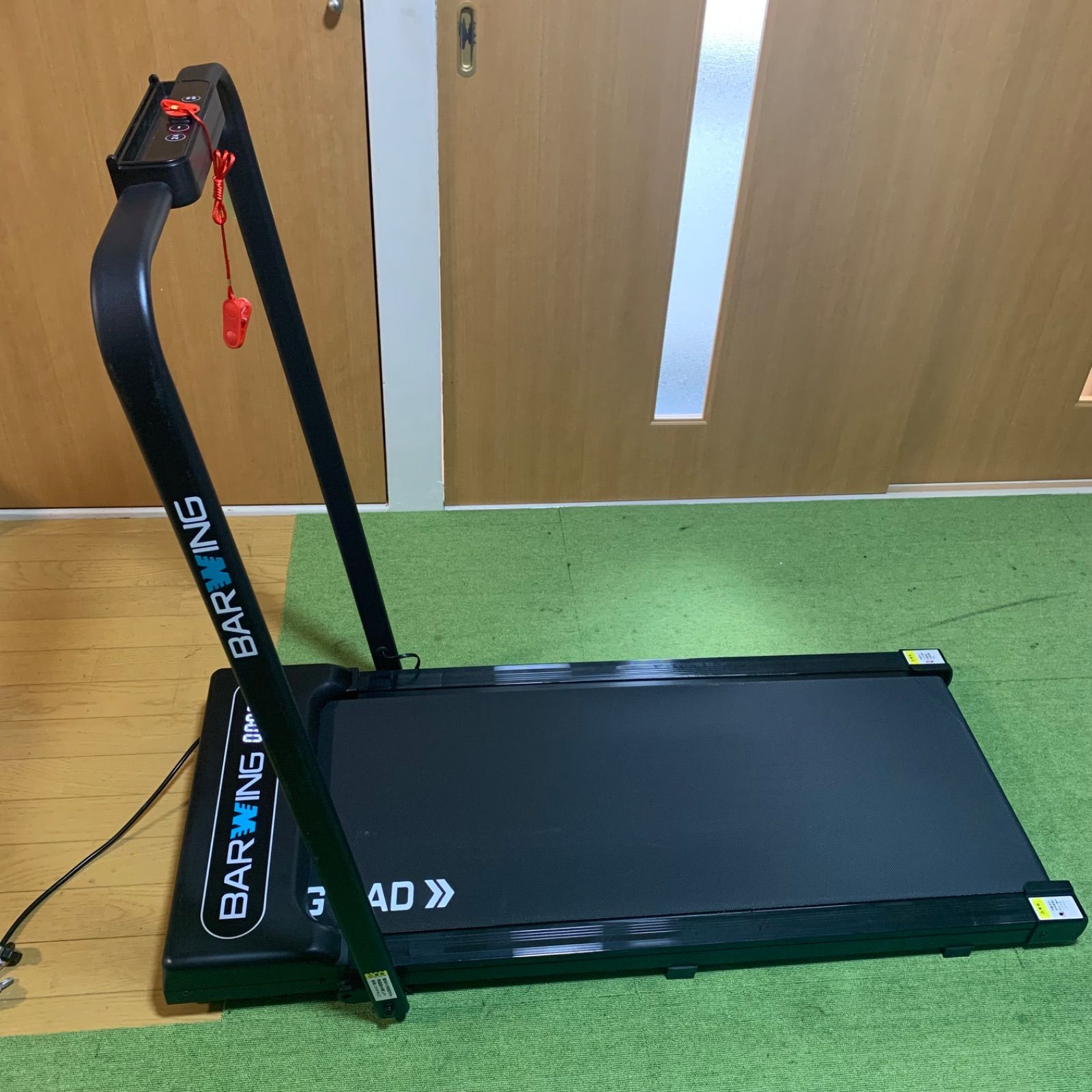! 引取限定　BARWING 電動ルームランナー BW-WKM02-A 折りたたみ式 美品 動作確認済み