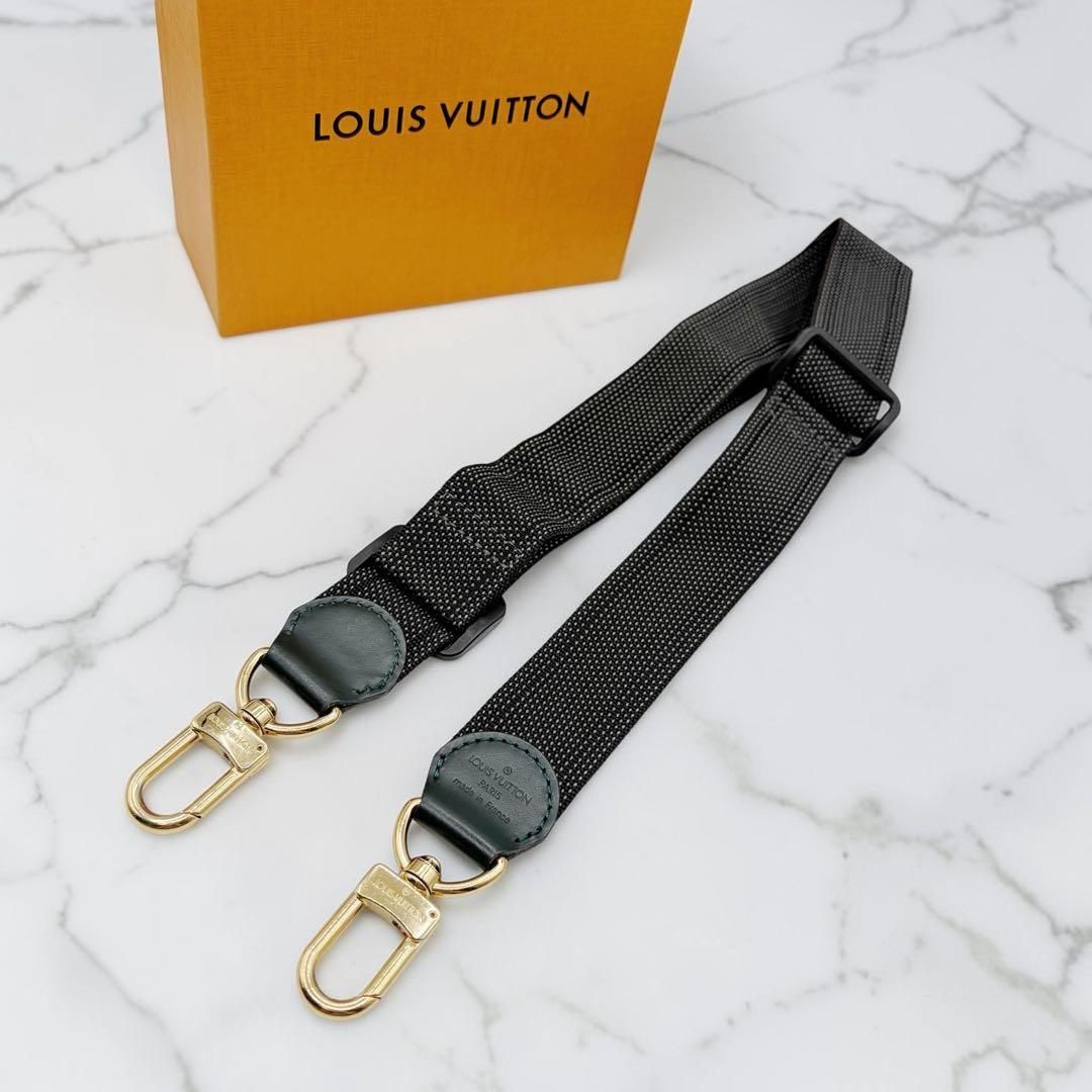 ⭐️美品⭐️ ルイヴィトン キャンバス ショルダーストラップ グリーン