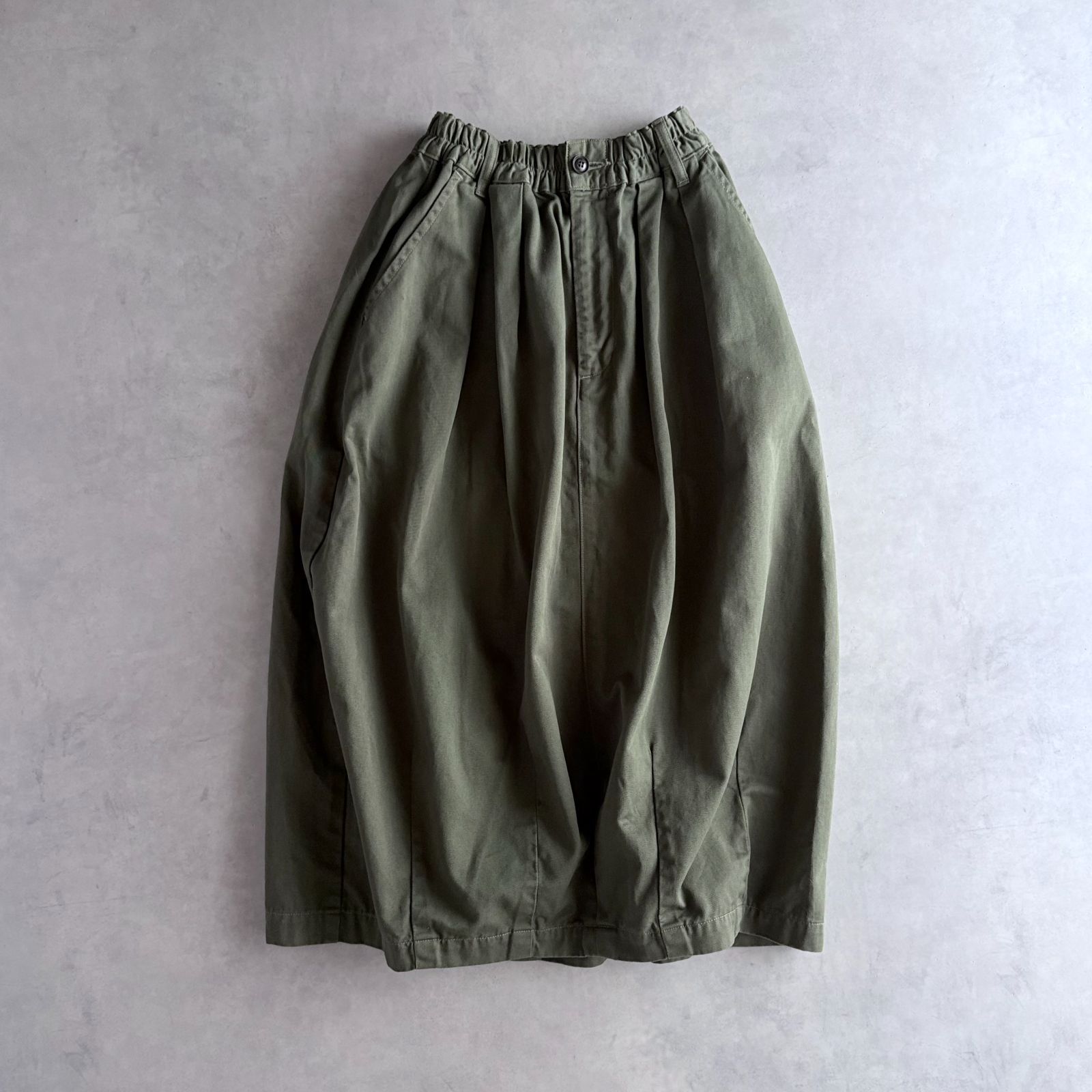 美品 / HARVESTY ハーベスティ / A21906 CIRCUS SKIRT サーカススカート / レディース 1 / ミリタリーグリーン / 日本製 / ロングスカート / ボトム 7,770円