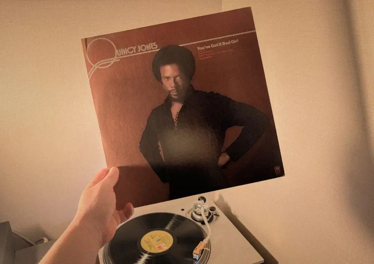 JazzFunk Soul みょうばん Quincy Jones Youve got it bad girl LP 記録