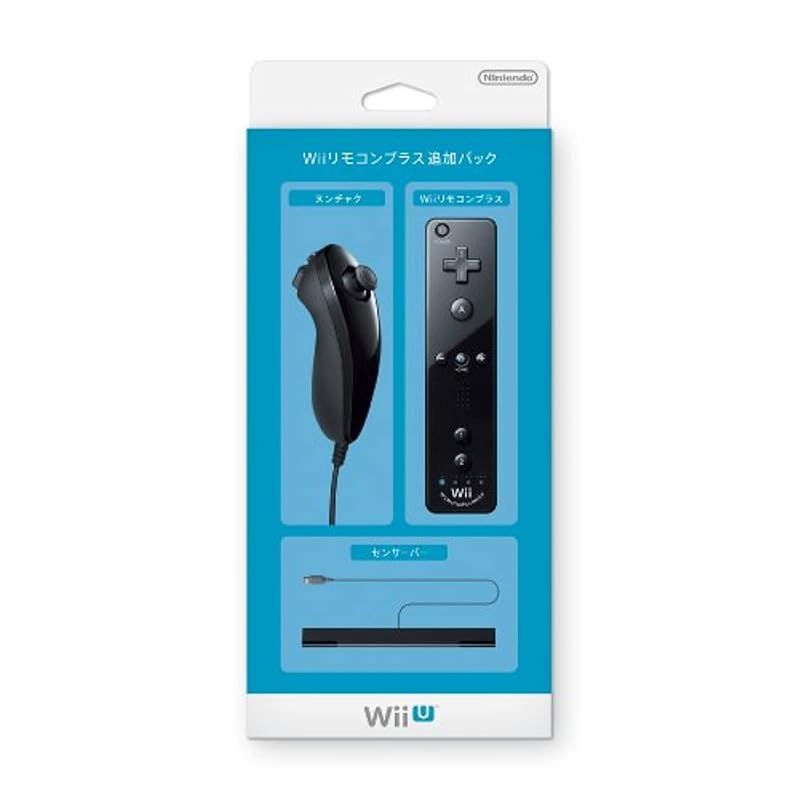 【新品】 Wiiリモコンプラス追加パック(kuro) (RVL-A-AS03)