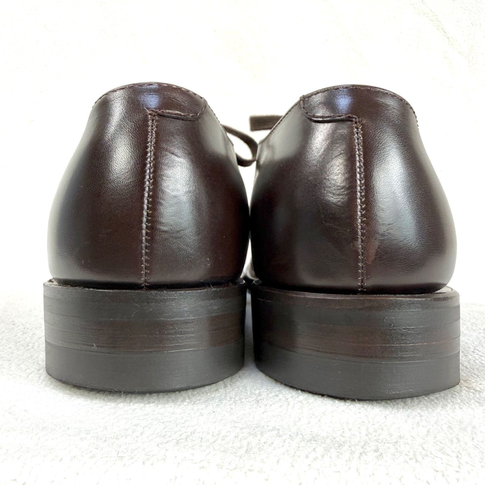 極美品・英国製】マーガレットハウエル レースアップ レザー ポスト