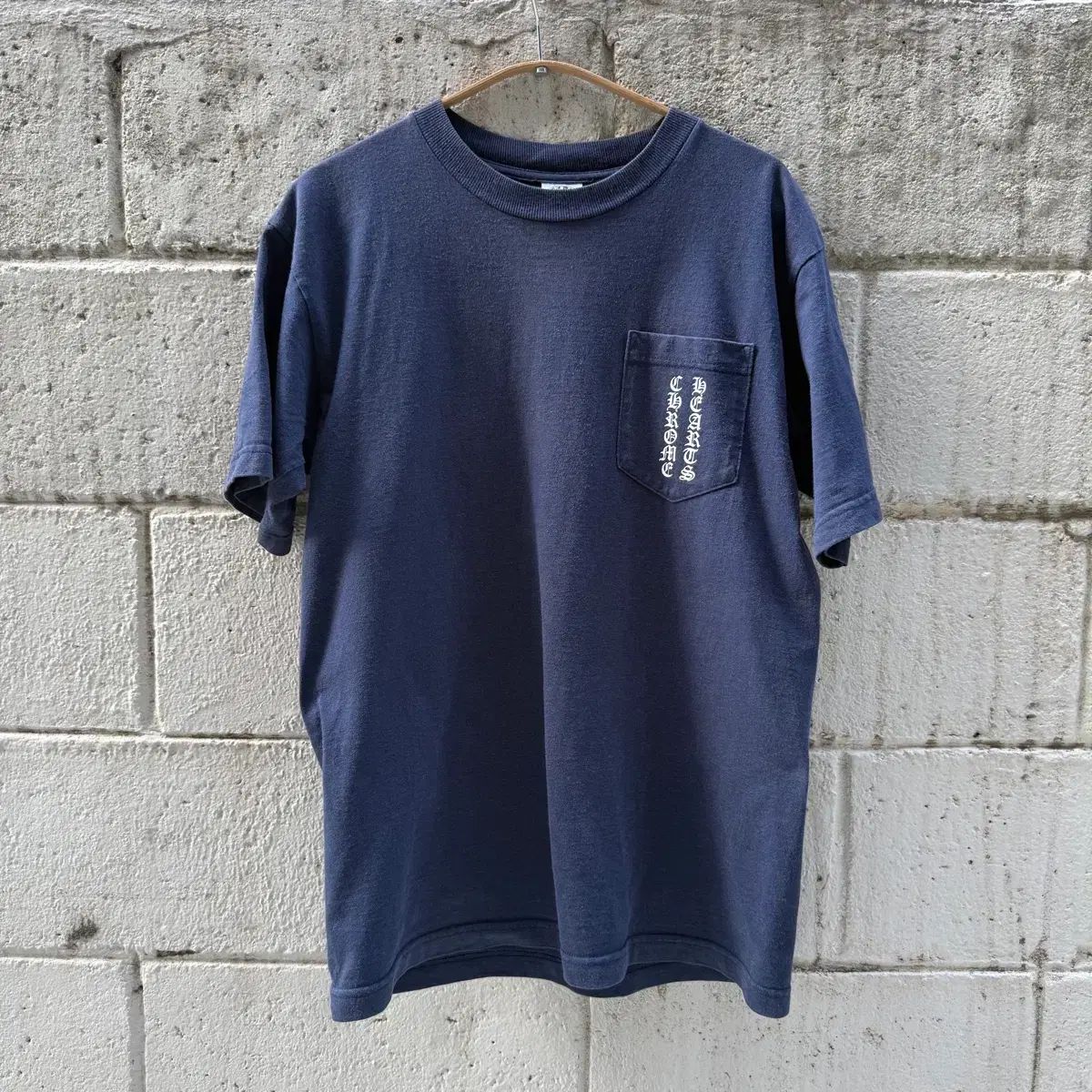 90s クロムハーツ Intellectual Gallery ポケットTシャツ