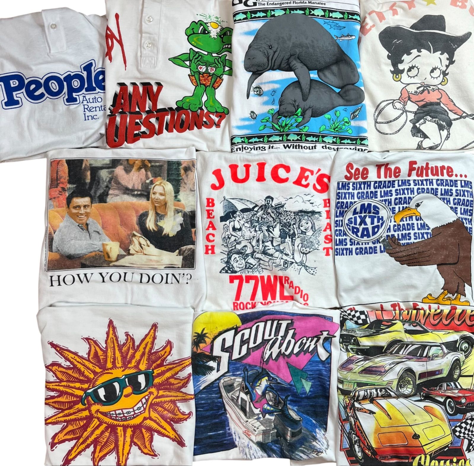 tシャツ 10枚 ベール 卸 80s 90s vintage シングルステッチ 半袖 USA古着 まとめ 大量