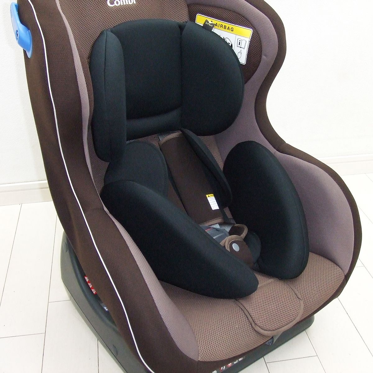 極美品 コンビ combi 西松屋 ポッソ EC チャイルドシート ブラウン
