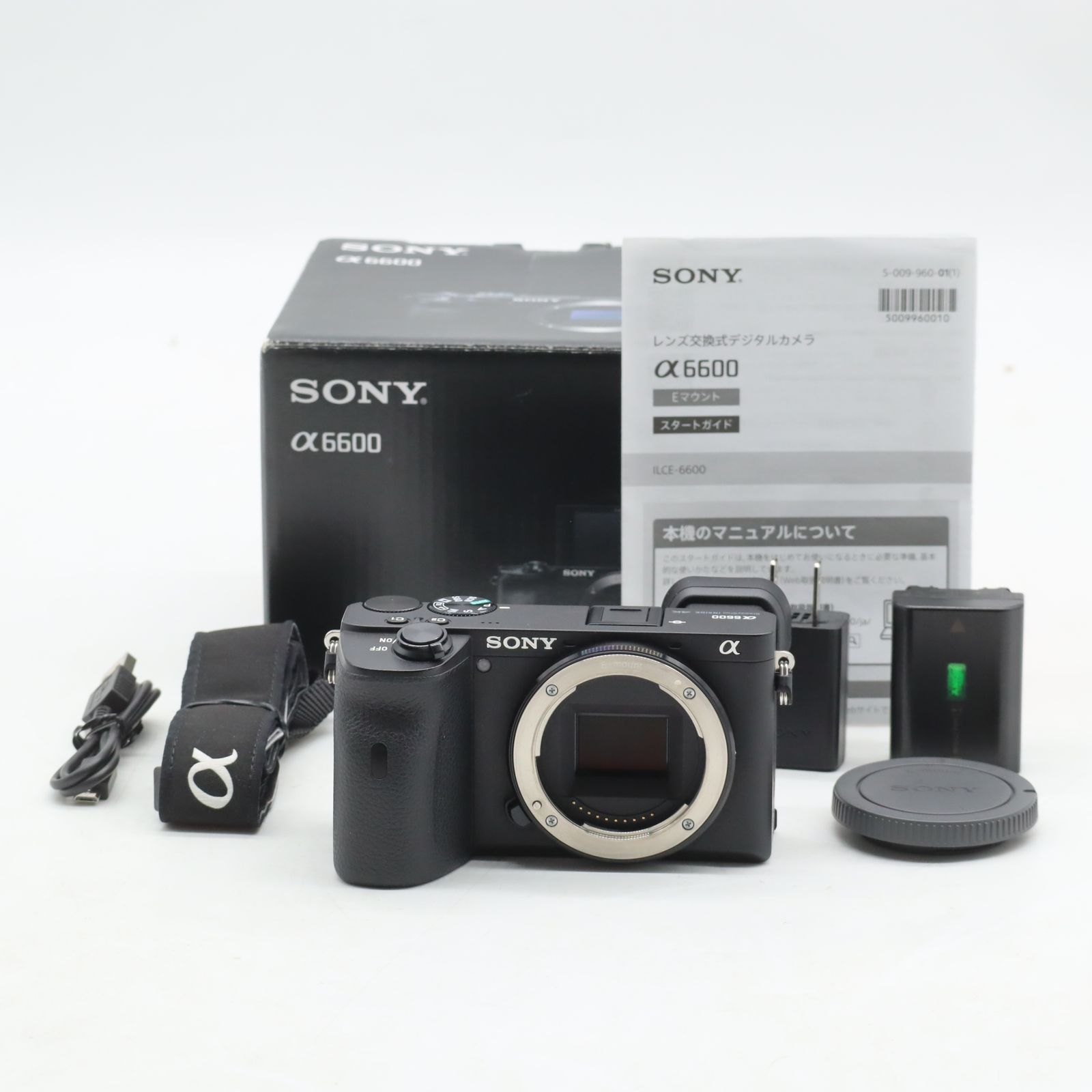SONY α6600 ボディ ILCE-6600｜APS-C ミラーレス一眼 4K動画対応 手