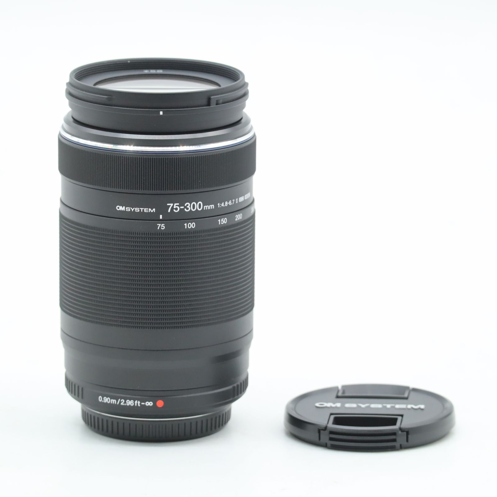 OM SYSTEM M.ZUIKO DIGITAL ED 75-300mm F4.8-6.7 II｜マイクロフォーサーズ対応 超望遠ズームレンズ 野鳥・運動会・飛行機撮影【中古】