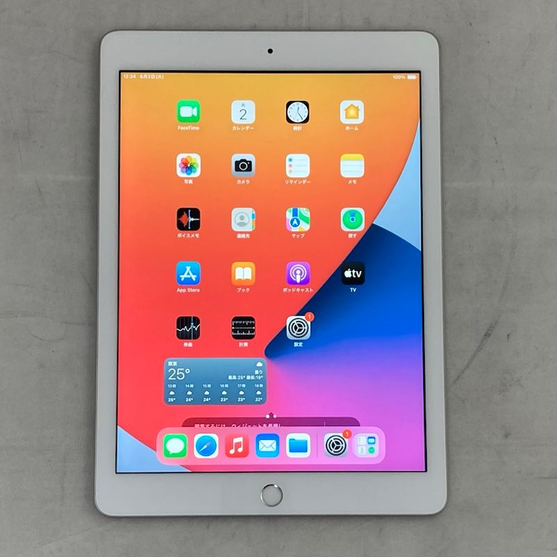 ★セール特価品★【934936】【中古】 Apple iPad 第6世代 Wi-Fi シルバー 32GB / A1893 9,360円