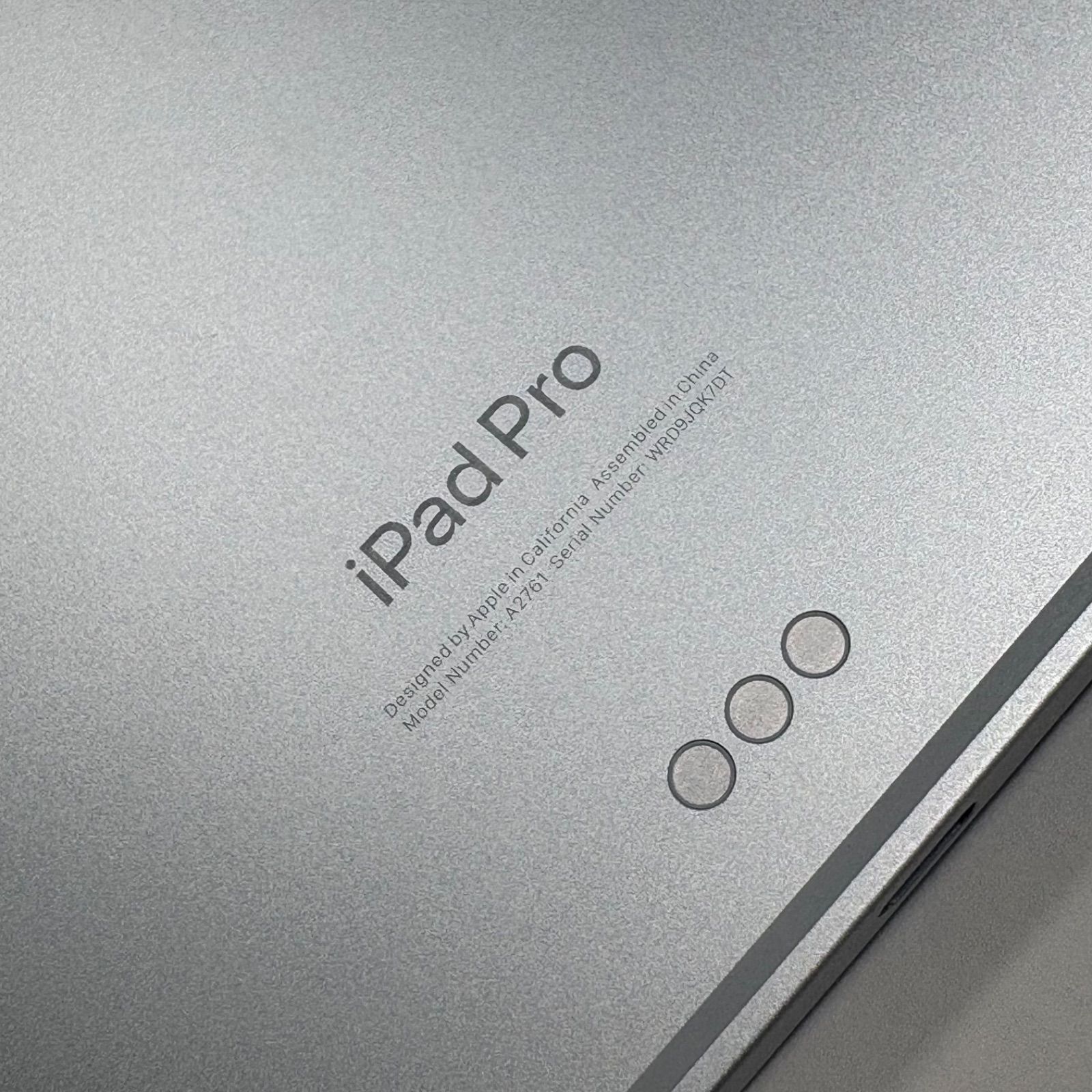 中古品☆ジャンク iPad Pro 11インチ 第4世代 128GB シルバー 3K881J/A