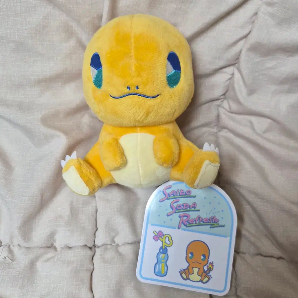 ヒトカゲ 出品 ) ポケモン サイコ SODA ミネラル Cider LEAFFRESH ぬいぐるみ プサン 釜山 のんびりバカンス ポップアップ ピチュー ピカチュウ ライチュウ イーブイ コダック フシギダネ ミュウ コダック