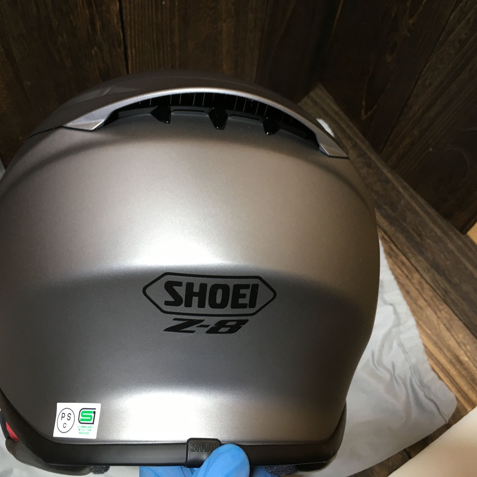 SHOEI Z-8 マットディープグレー ショウエイ ヘルメット Lサイズ 3