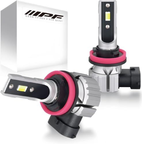M's Basic by IPF フォグランプ LED 車用 H8 H11 H16 3000lm 2色切替 6000K⇔2800K ホワイト⇔イエロー 12V用 2本入 車検対応 ドライバーユニット一体型 ファンレス仕様 取付簡単 AMZ-F 7dd3f7d5