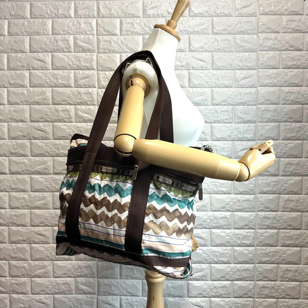 B5867】 LeSportsac レスポートサック トートバッグ ナイロン 