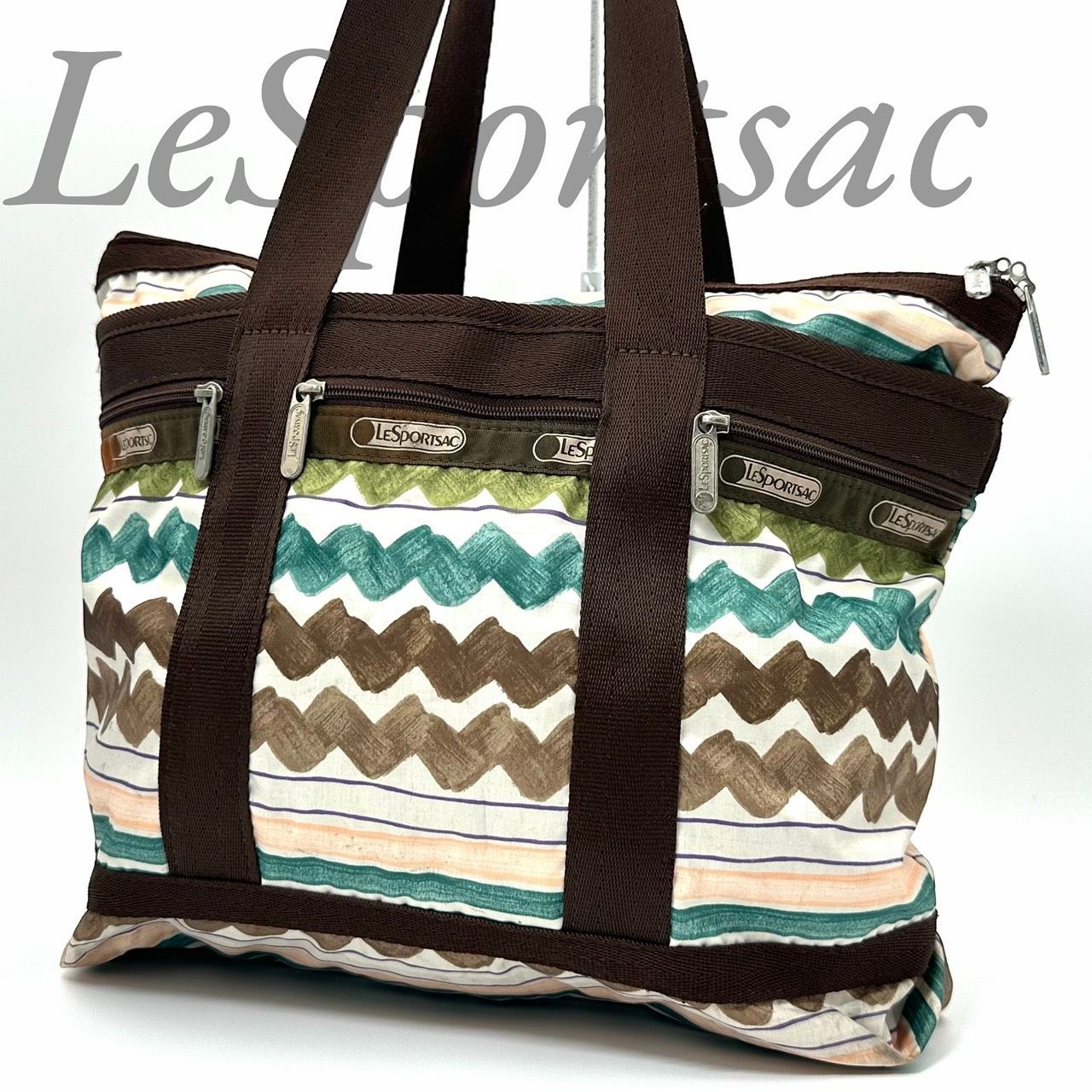 B5867】 LeSportsac レスポートサック トートバッグ ナイロン 