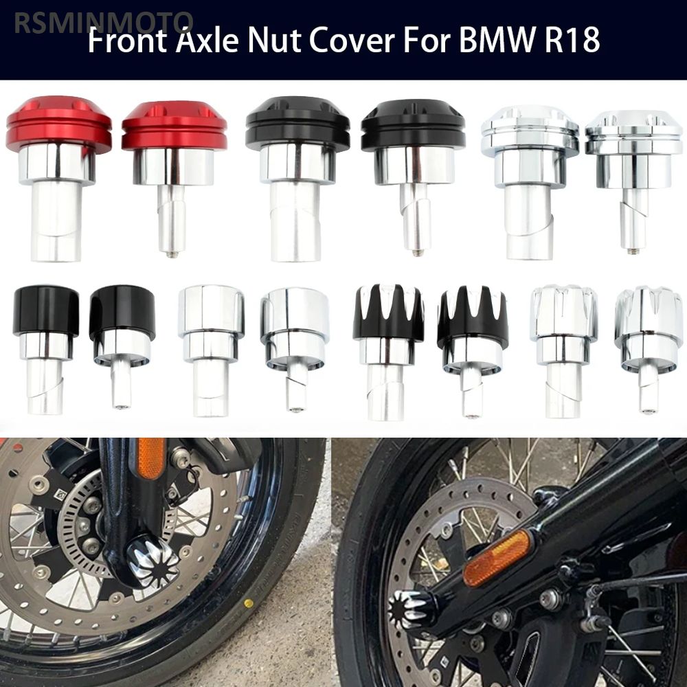 BMW R18 R18クラシック対応 フロントアクスルナットカバーキャップ アルミ製 クラッシュスライダー 6,688円