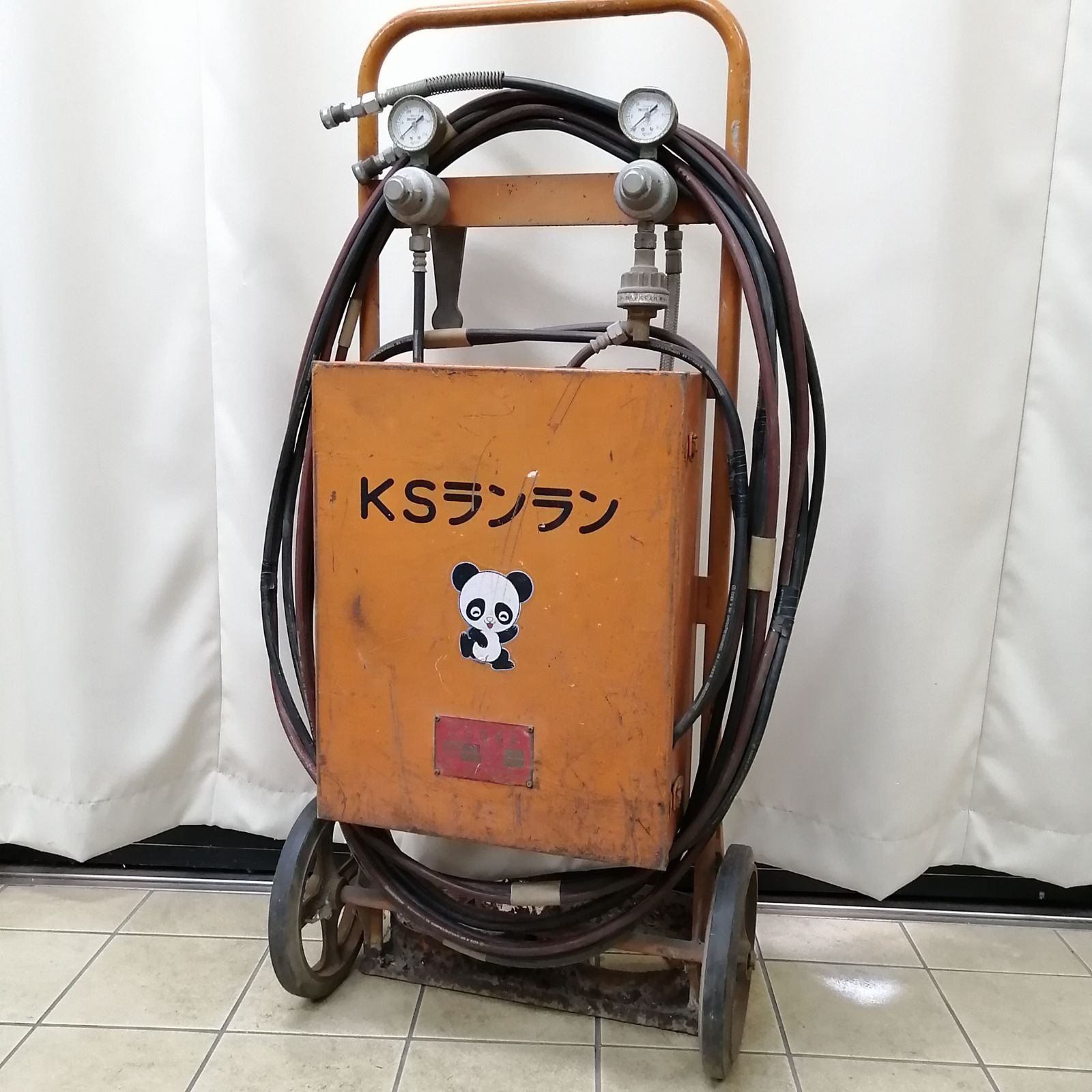 【ジャンク】カミマル 溶接器具運搬車 KSランラン M2562-hhy7r