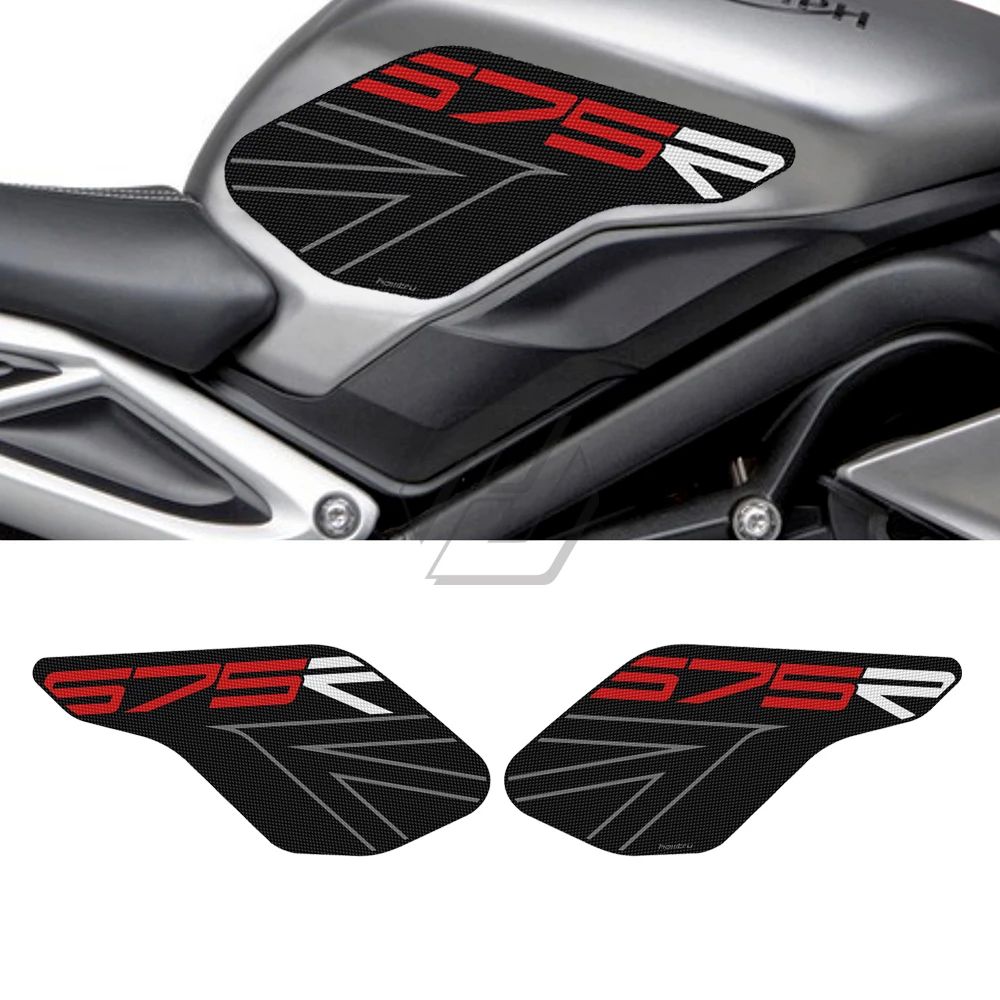 Triumph Daytona 675R 2013〜2016対応 サイドタンクパッド 膝グリップマット 8,054円