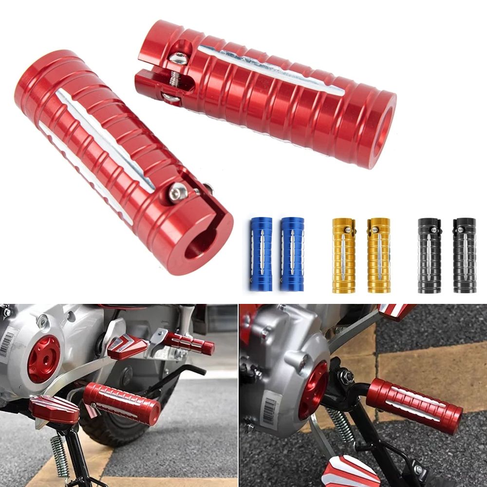 ホンダ クロスカブ110 CC110対応 CNCアルミ フロントシートペダル フットペグ フットレスト