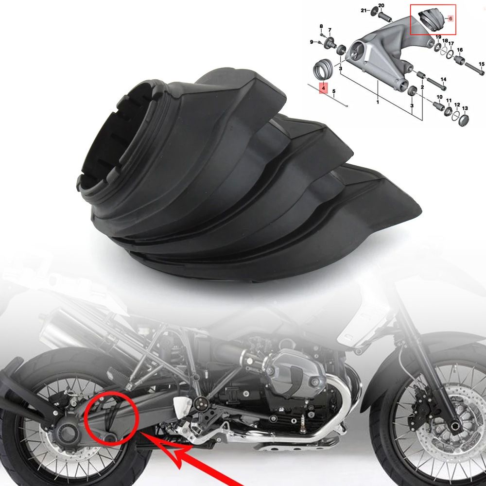 BMW R1200GS R1200GSアドベンチャー R1200R RT ST R900RT RnineT HP2用 ドライブシャフト ダストカバー ラバーブーツ