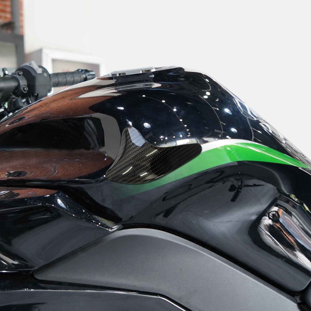 Kawasaki Z1000 Z1000SX 2015〜2022対応 カーボンファイバー燃料タンクカバー 10,143円