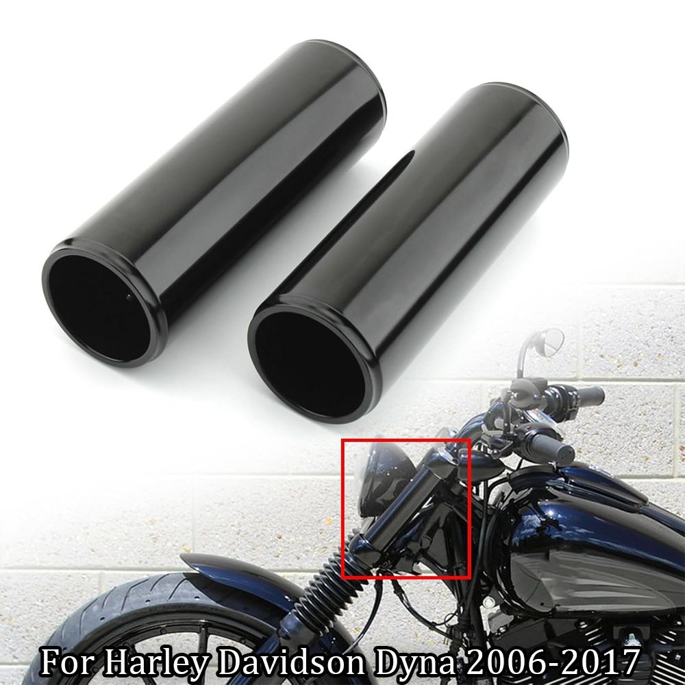RSMINMOTO ハーレーダビッドソン ダイナ 2006〜2017対応 フロントフォークカバー 182mm