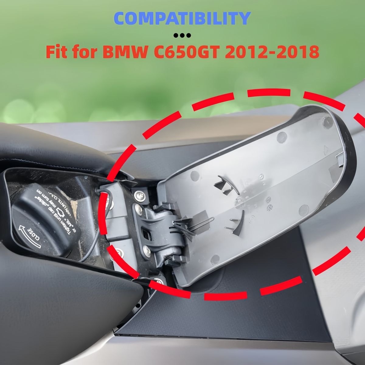 BMW C650GT 2012〜2018対応 ABSプラスチック燃料タンクキャップカバー 43,037円