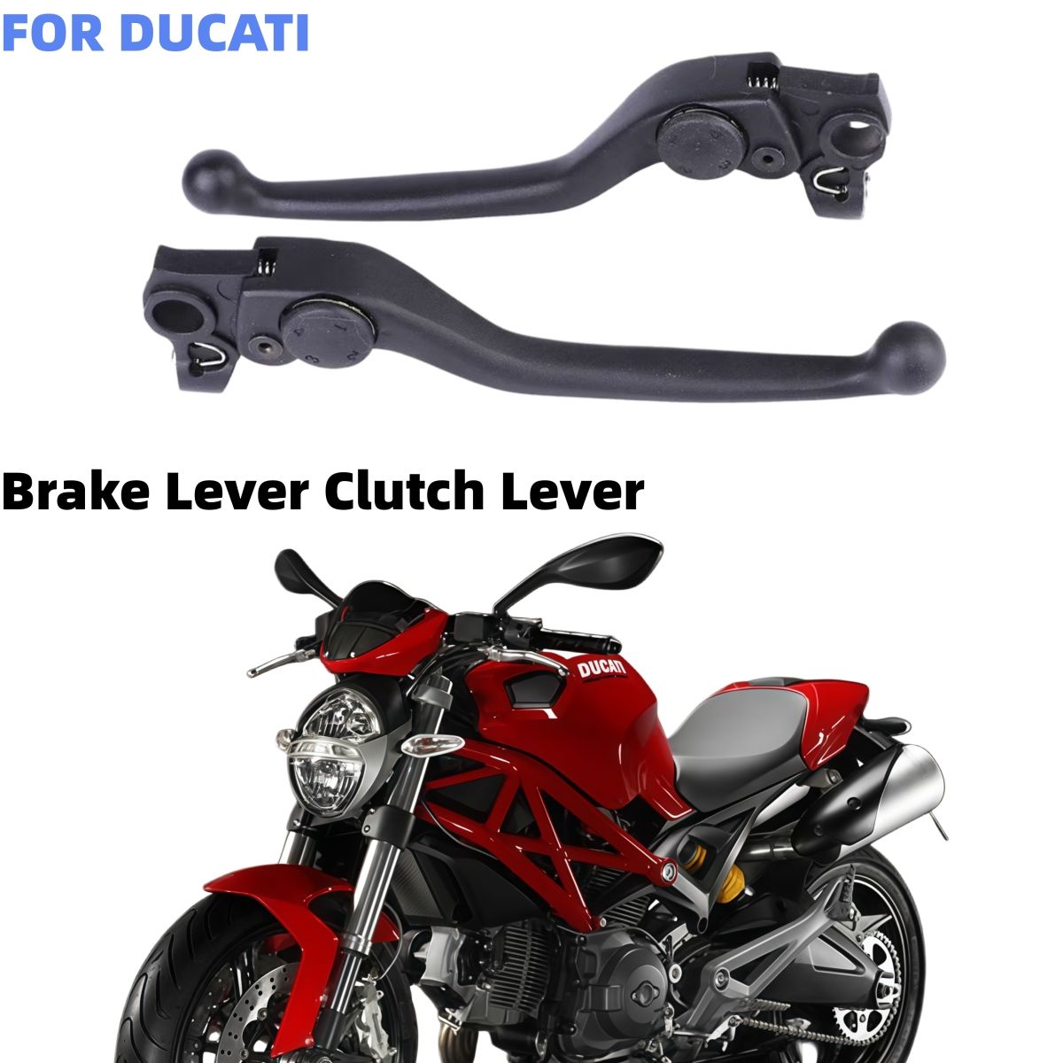 Ducati モンスター659 696 795 796 スクランブラー800 1100対応 フロントブレーキレバー クラッチレバー