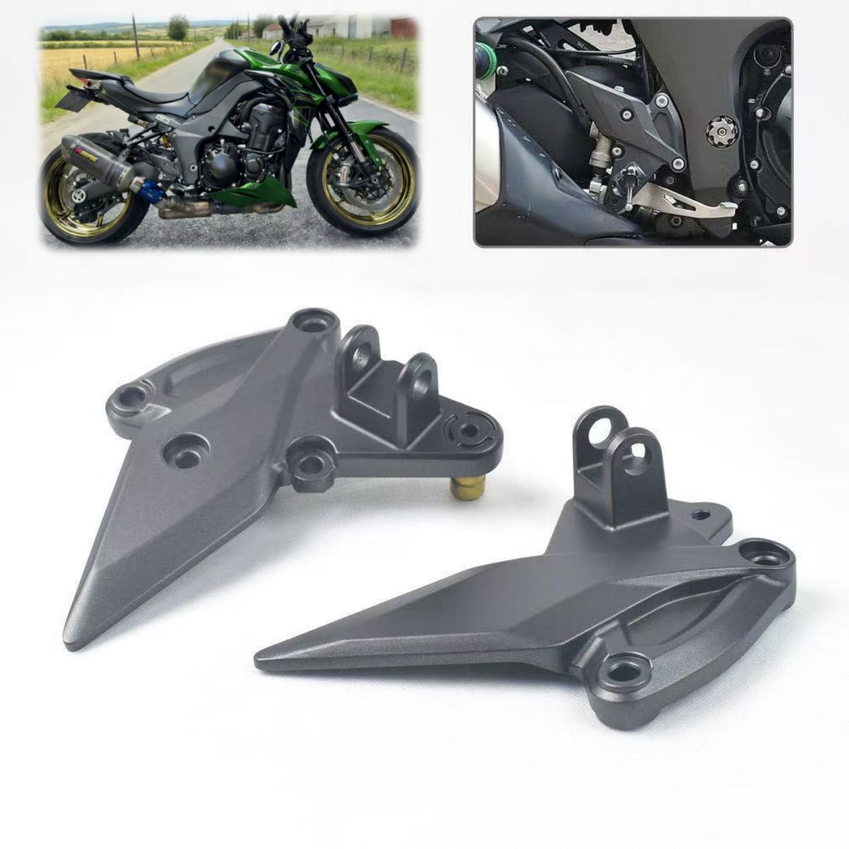 カワサキ Z1000 ZR1000 2010〜2020対応 フロントフットペグペダル ブラケット 29,530円