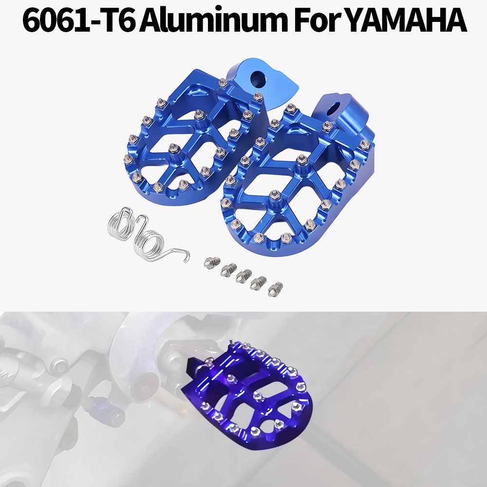 JFGRACING CNC フットペグ ヤマハ YZ65 YZ85 YZ125 YZ250 YZ250F YZ450F WR250F WR450F対応 7,326円