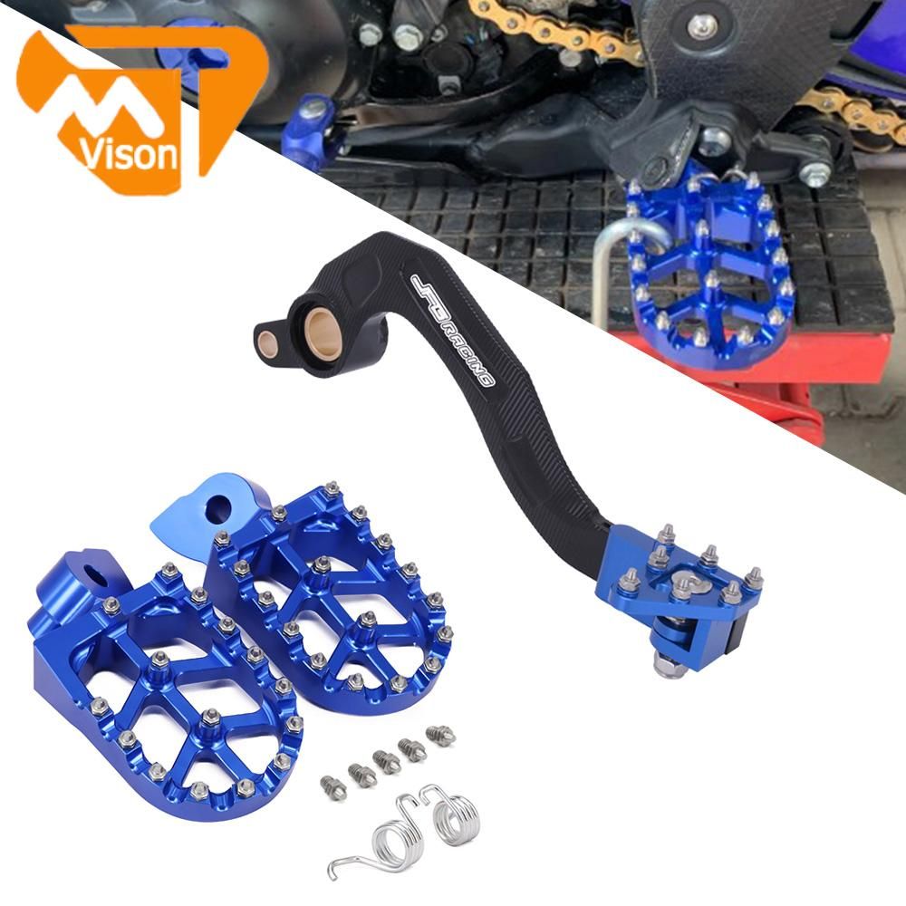 YAMAHA YZ125 YZ250 YZ125X YZ250X対応 CNCブレーキシフトレバー アルミ製