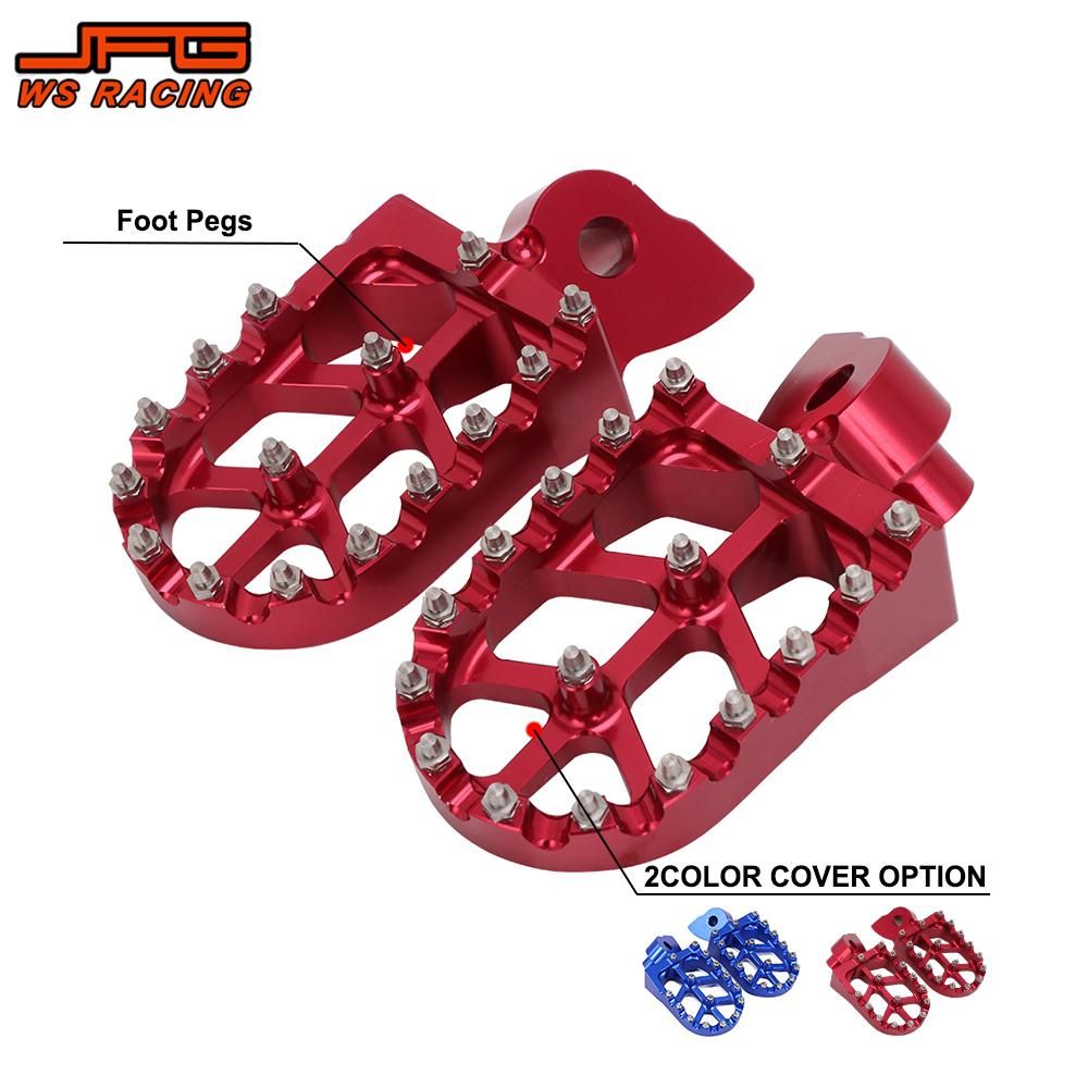 JFGRACING KTM EC50/125/200/250/300/450/515対応 アルミフットレスト 1997-2015