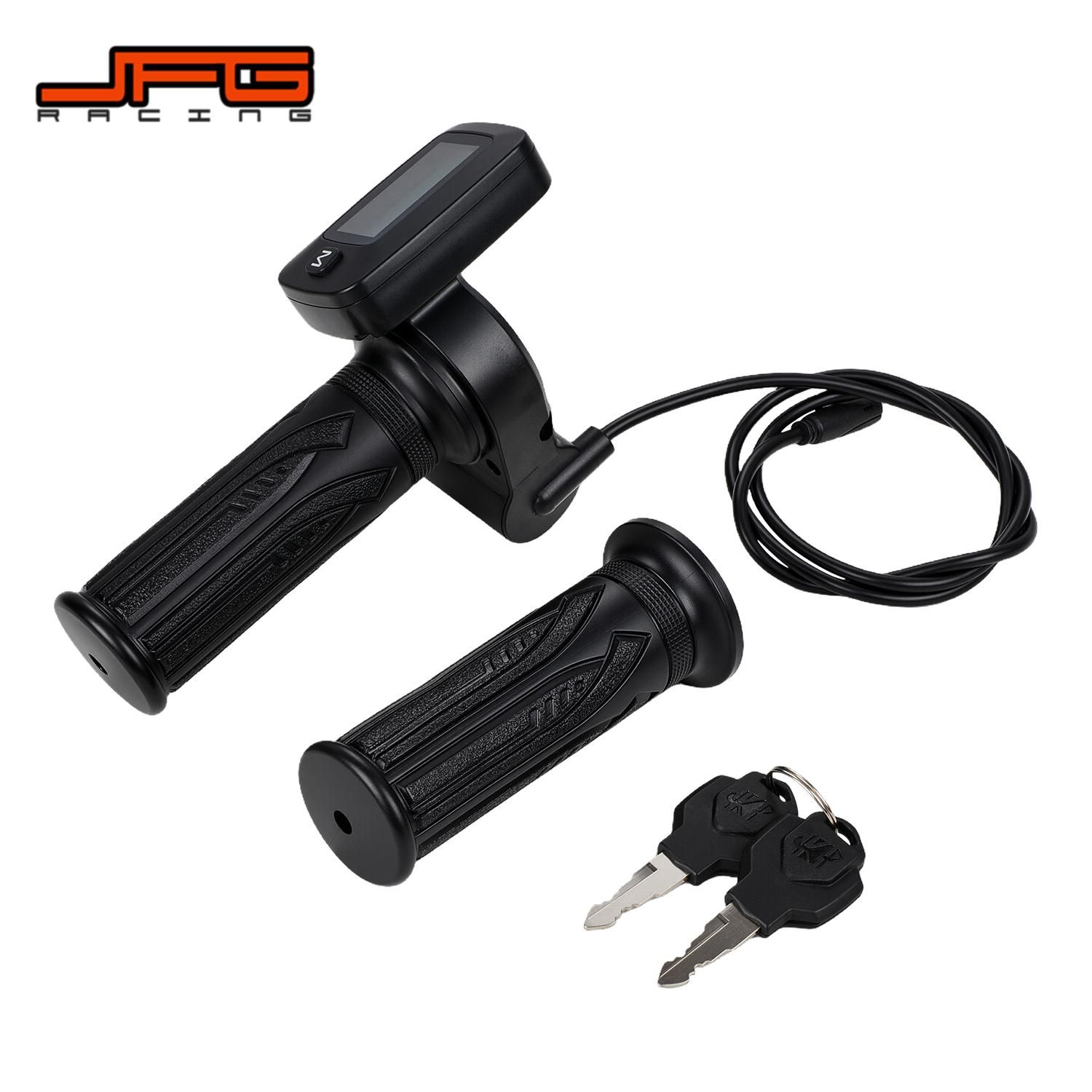 JFGRACING Tuttio Soleil 01 Eバイク対応 スピードメーターグリップ LCDダッシュボードアセンブリ