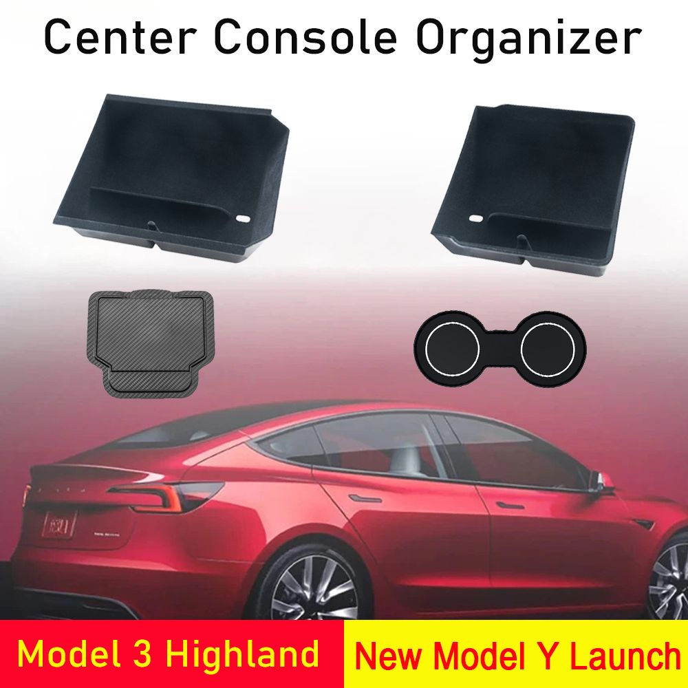 TESMAYX テスラ モデル3ハイランド モデルY対応 センターコンソールオーガナイザー 収納ボックス 8,908円