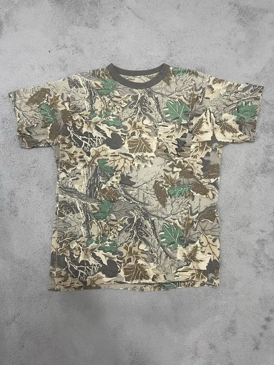 90s シングルステッチ リアルツリー 半袖Tシャツ