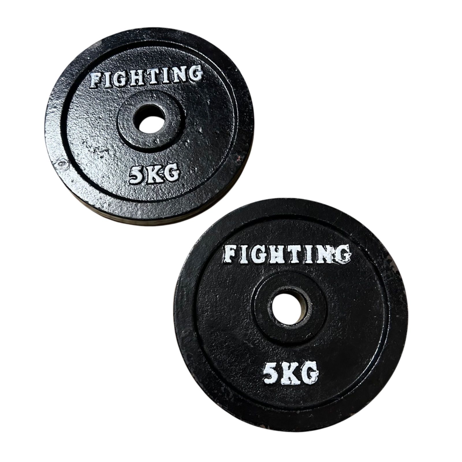 FIGHTING ダンベルプレート 5KG 2枚セット - メルカリ