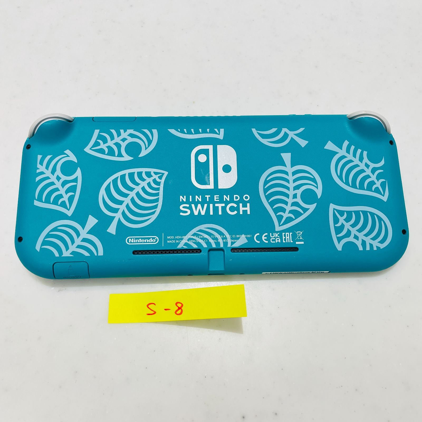 美品/画面キズなし Nintendo Switch Lite あつまれ どうぶつの森セット まめきち＆つぶきちアロハ柄 ターコイズ 本体 液晶発色良好 動作確認済 XJJ10023608947