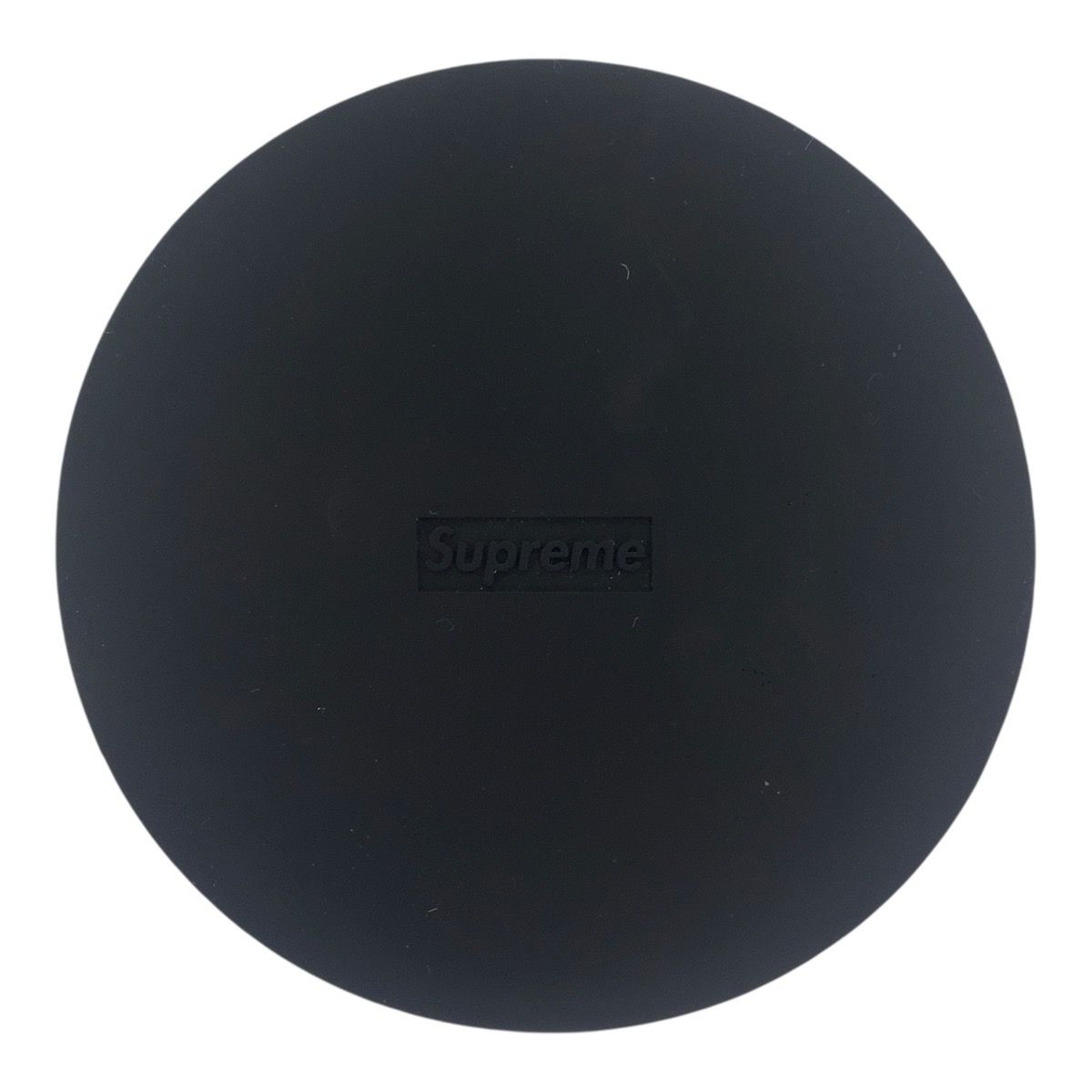 Supreme シュプリーム ブラック 黒 シリコン コースター 4枚セット メンズ 603904 【中古】 Supreme シュプリーム ブラック 黒 シリコン コースター 4枚セット