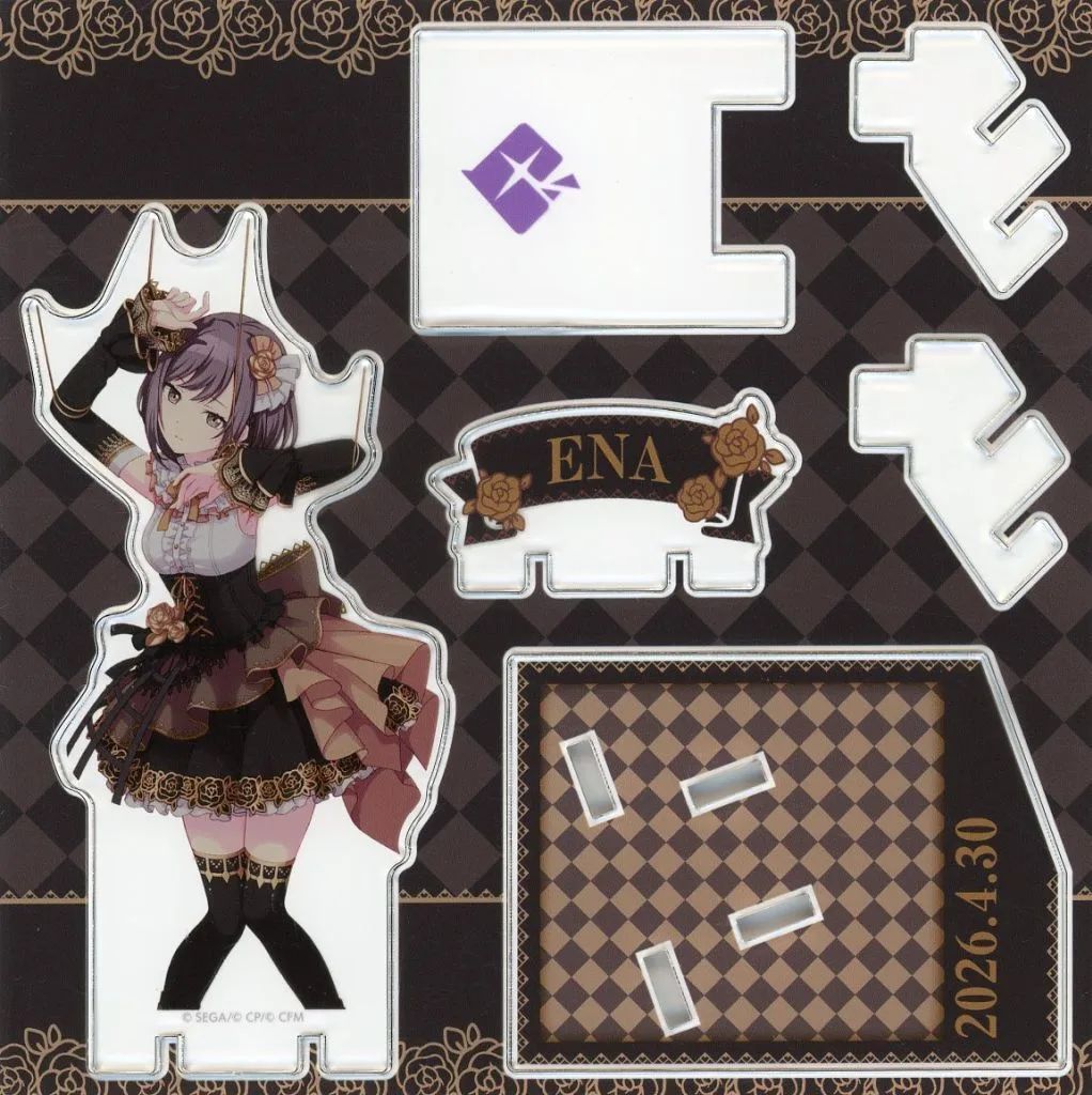 中古】アクリルスタンド・アクリルパネル 東雲絵名A アクリルスタンド