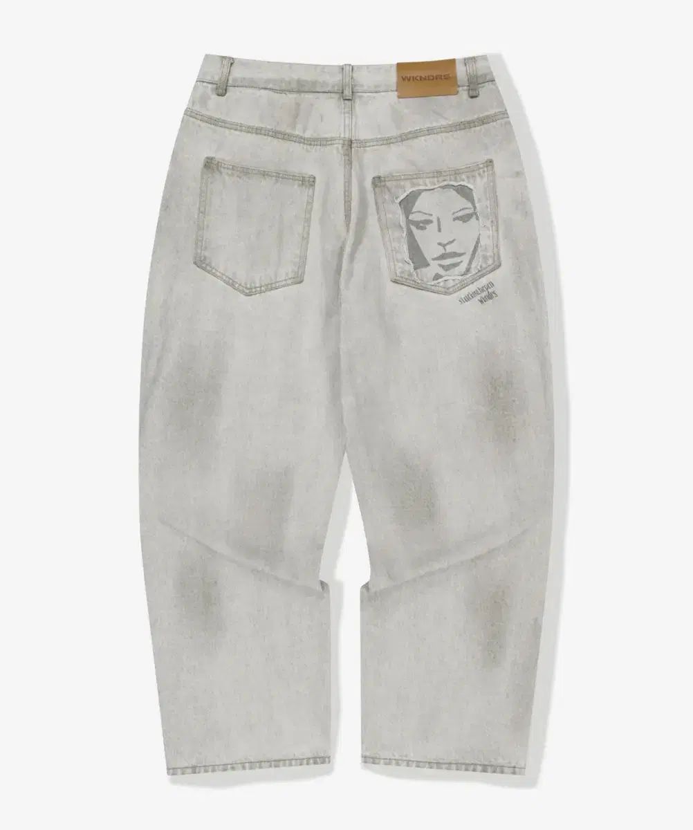 ウィークエンダーズ デニム パンツ FACE DENIM PANTS (S GREY)